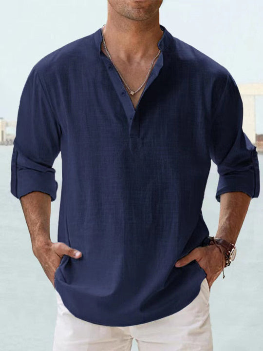 Arian | Breathable Linen Shirt