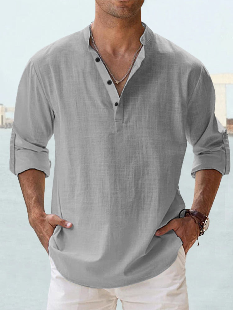 Arian | Breathable Linen Shirt