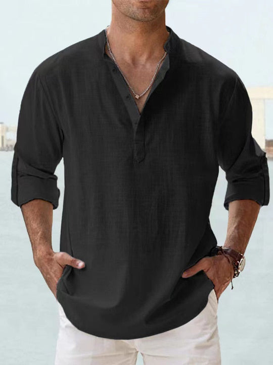 Arian | Breathable Linen Shirt