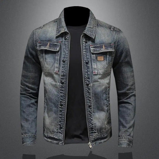 Charlie | Retro Denim Jacket