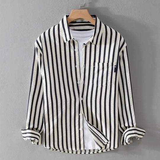 Maximilian | Elegant Striped Shirt