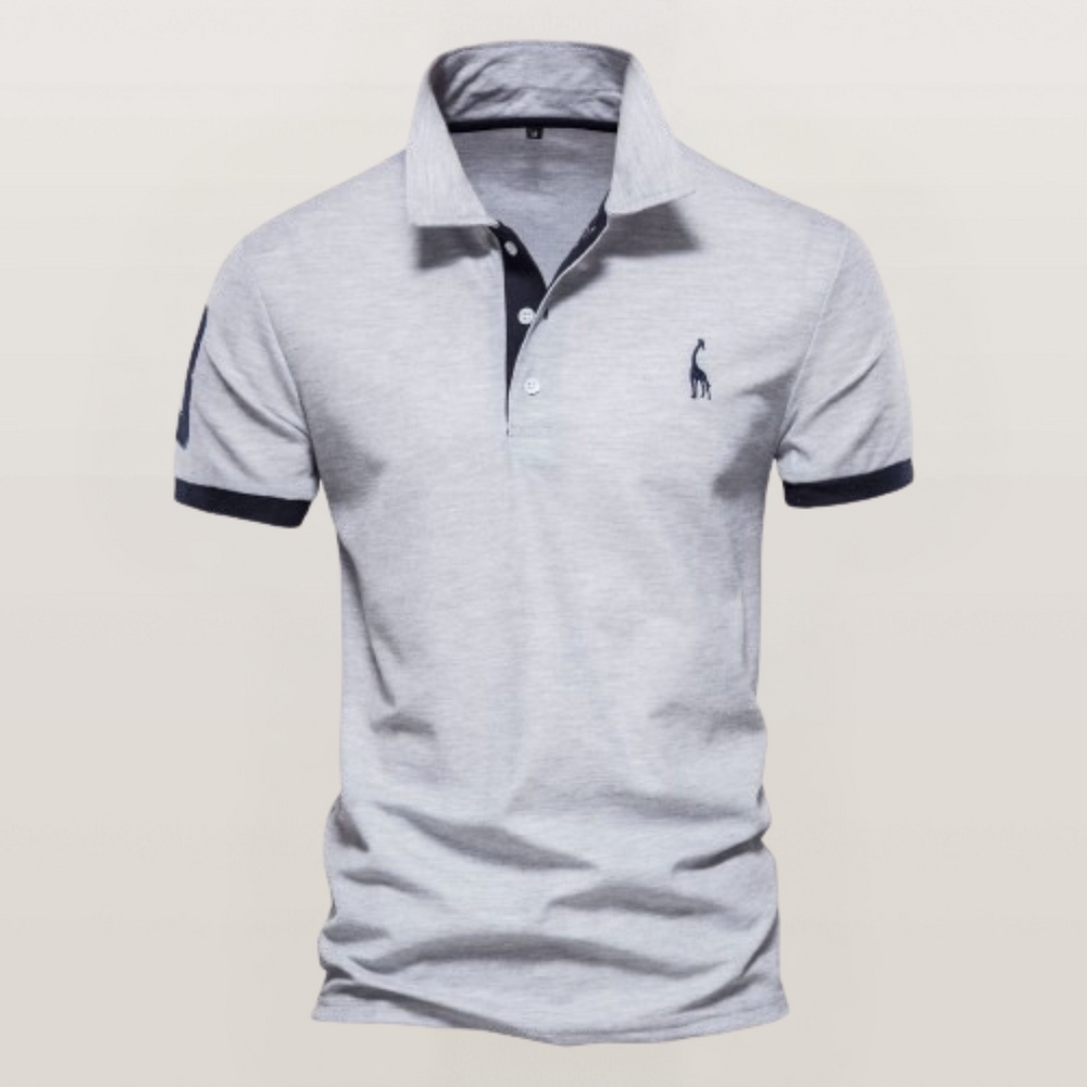 Lucas | Cotton Polo Shirt