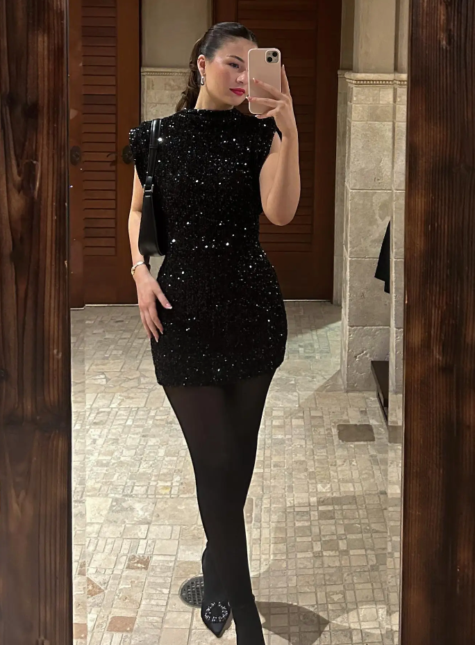 Karen | Elegant Sequin Dress