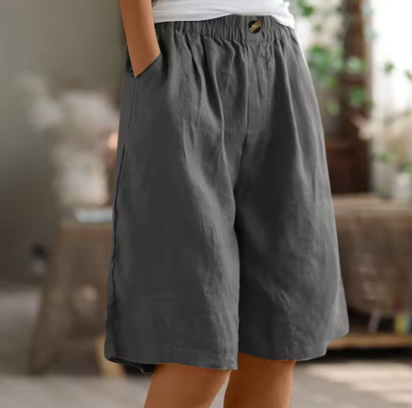 Hallie – Wide Casual Shorts
