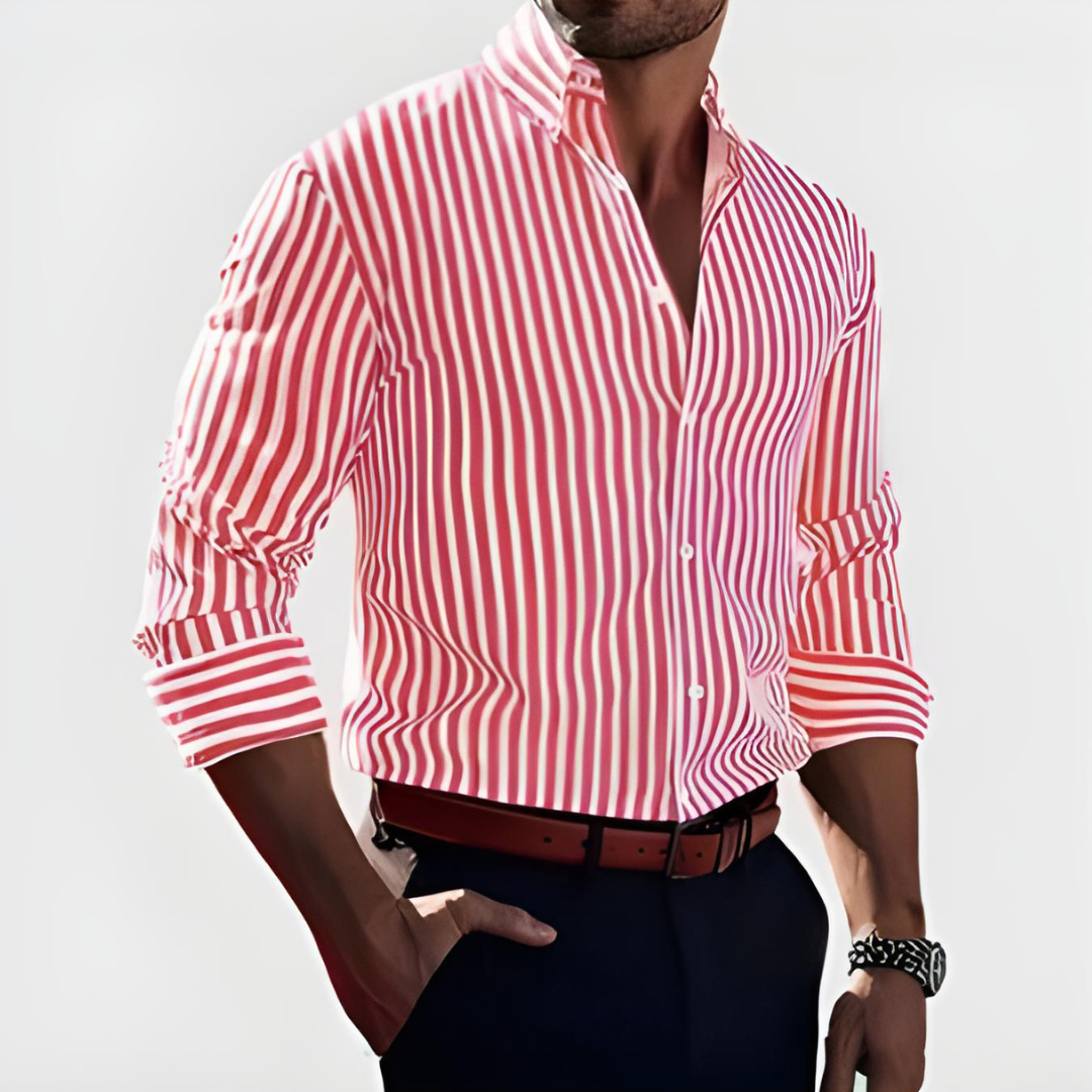 Riley | Smart Striped Shirt