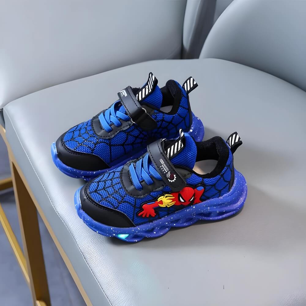 SpiderKicks | LED Light-Up Shoes for Kids