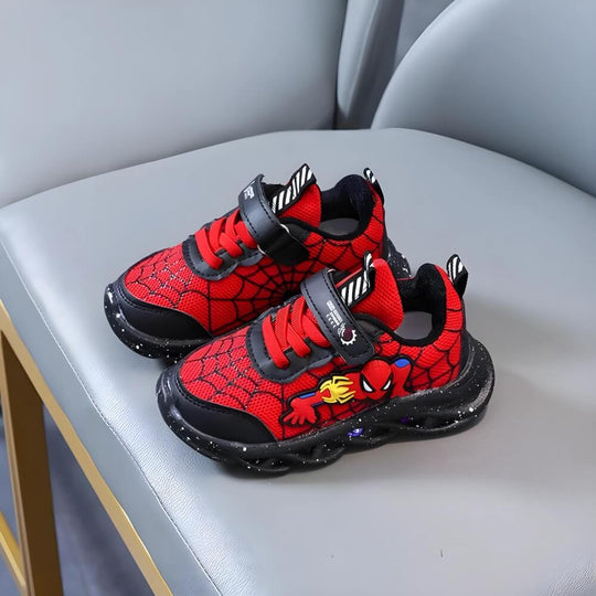 SpiderKicks | LED Light-Up Shoes for Kids