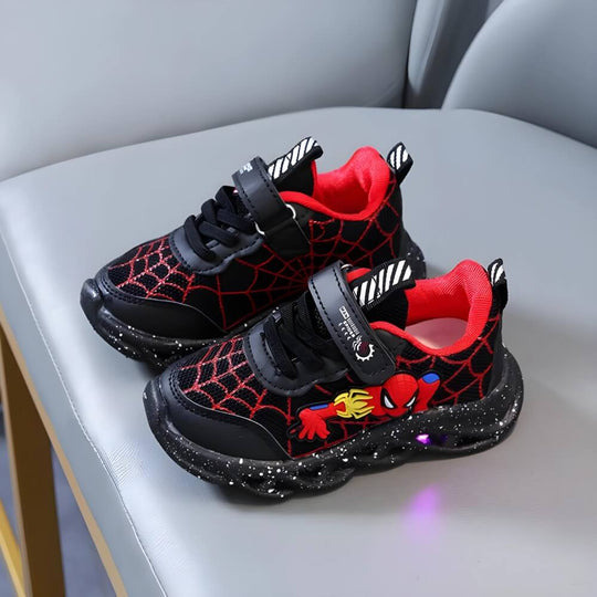 SpiderKicks | LED Light-Up Shoes for Kids