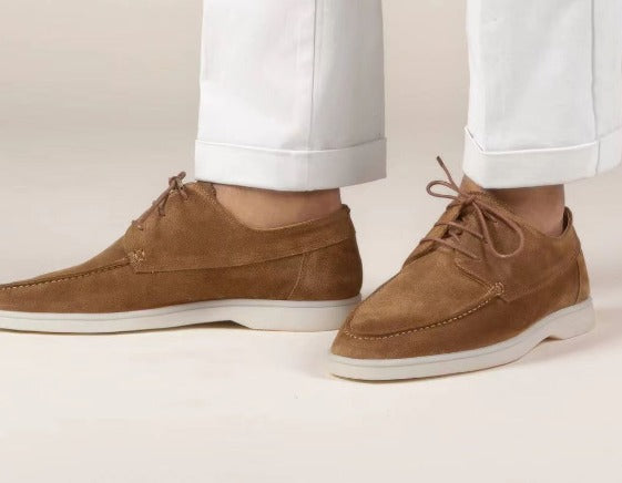 Tommy | Classic Lace-Up Moccasins