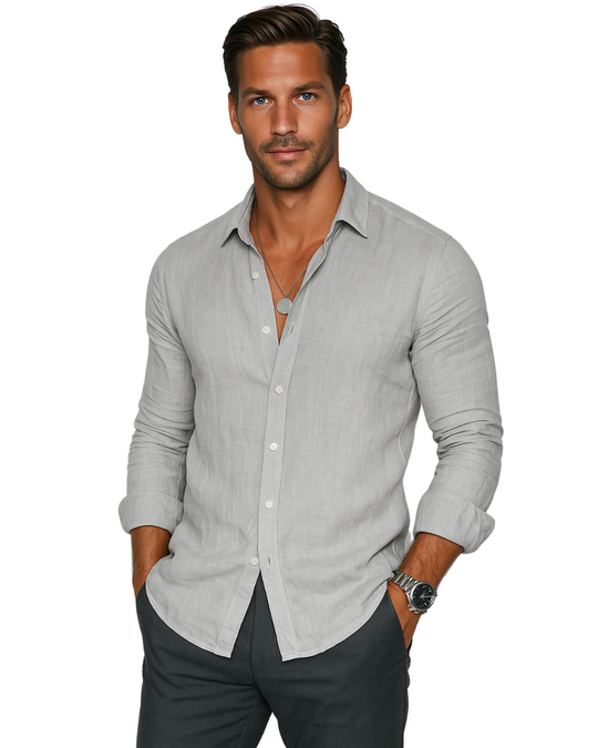 Marius | Premium Linen Casual Shirt