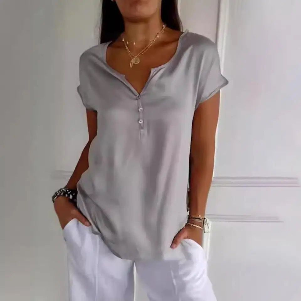 Danique | Elegant V-neck Top