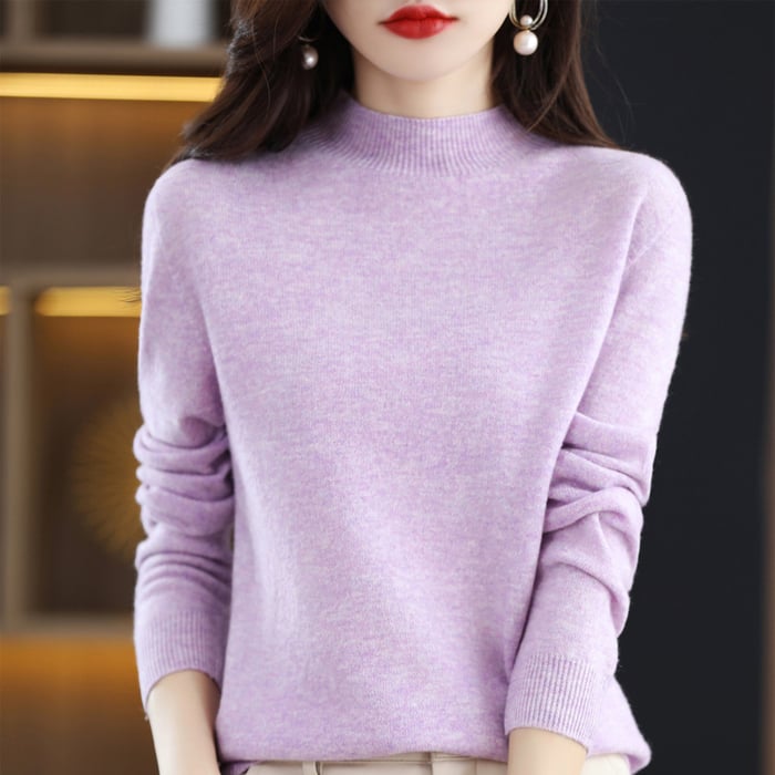 Claire | Cashmere Turtleneck Sweater