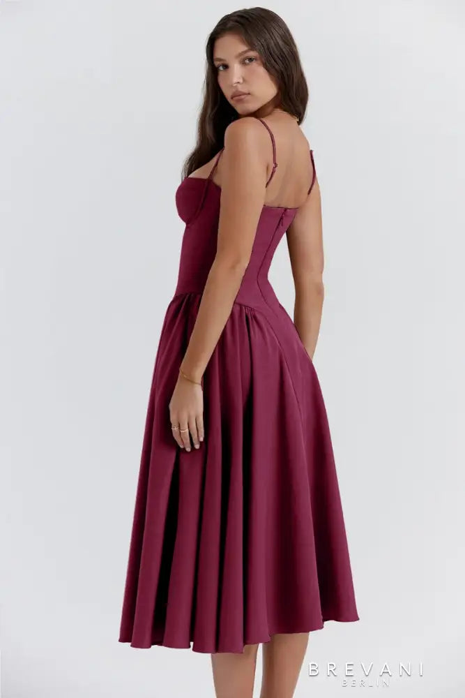 Emma | Elegant Sleeveless Midi Dress