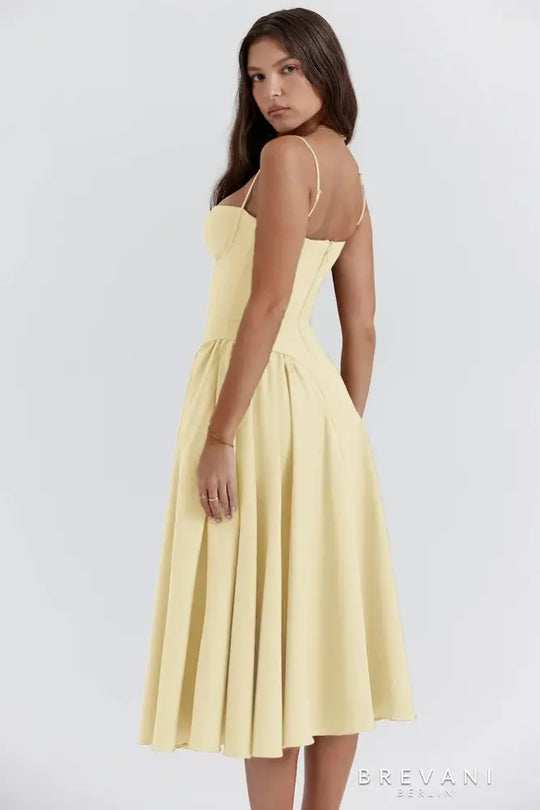 Emma | Elegant Sleeveless Midi Dress