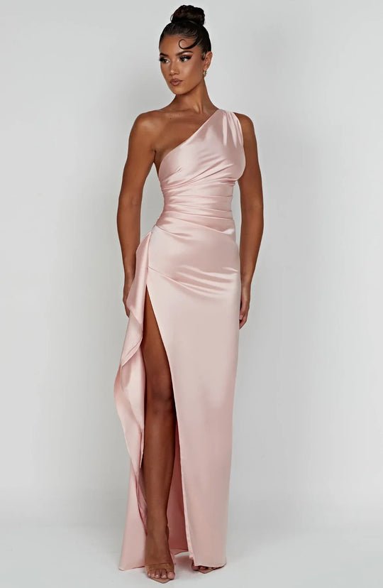 Luciana | Satin Grace Dress