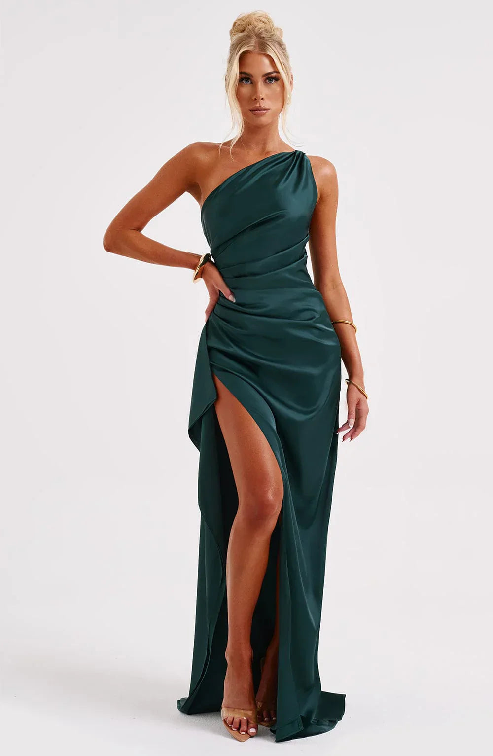 Luciana | Satin Grace Dress