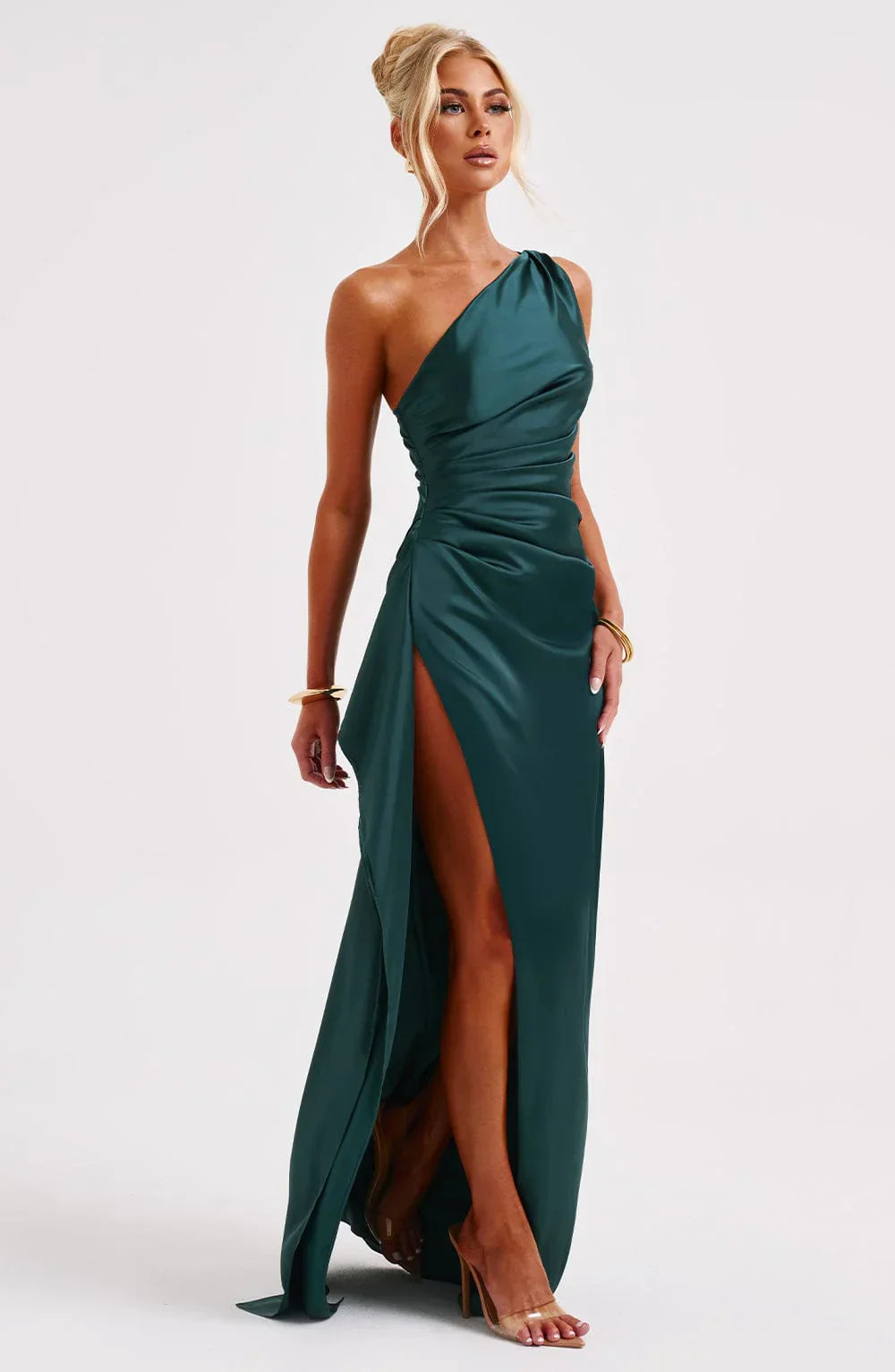 Luciana | Satin Grace Dress