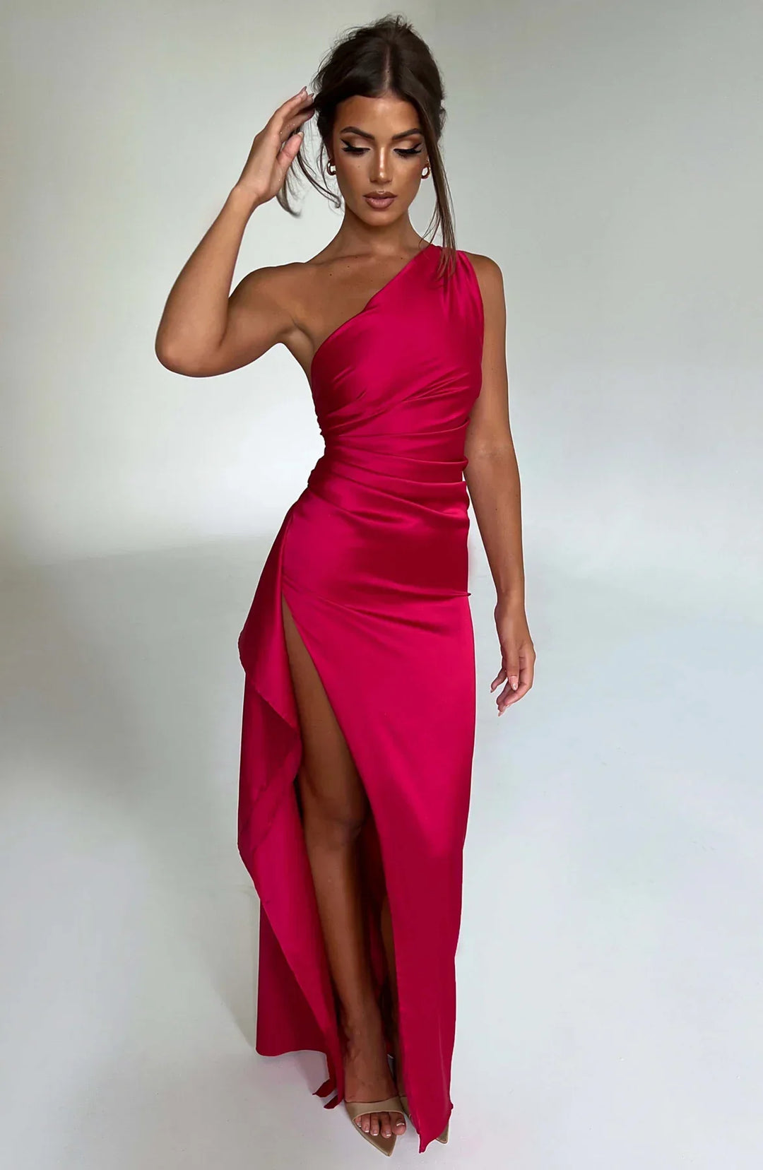 Luciana | Satin Grace Dress