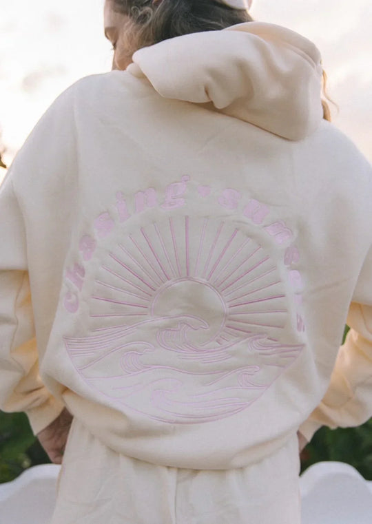 Sunset Waves | Oversized Hoodie