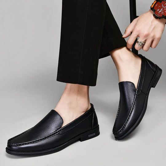 Emerson | Elegant Genuine Leather Loafers