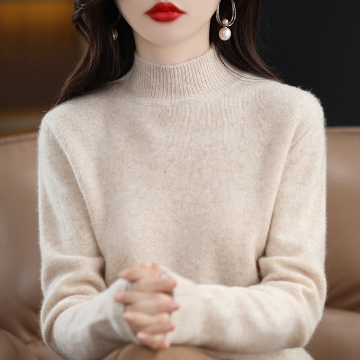 Claire | Cashmere Turtleneck Sweater