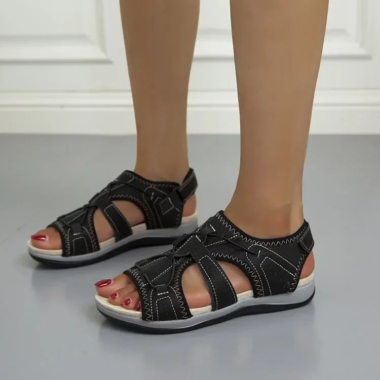 Daphne | Stylish, Adjustable Summer Sandals with Arch Support