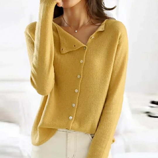 Heather | Elegant Wool Cardigan