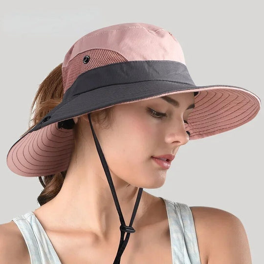 SunSmart | UV Protection Ponytail Hat