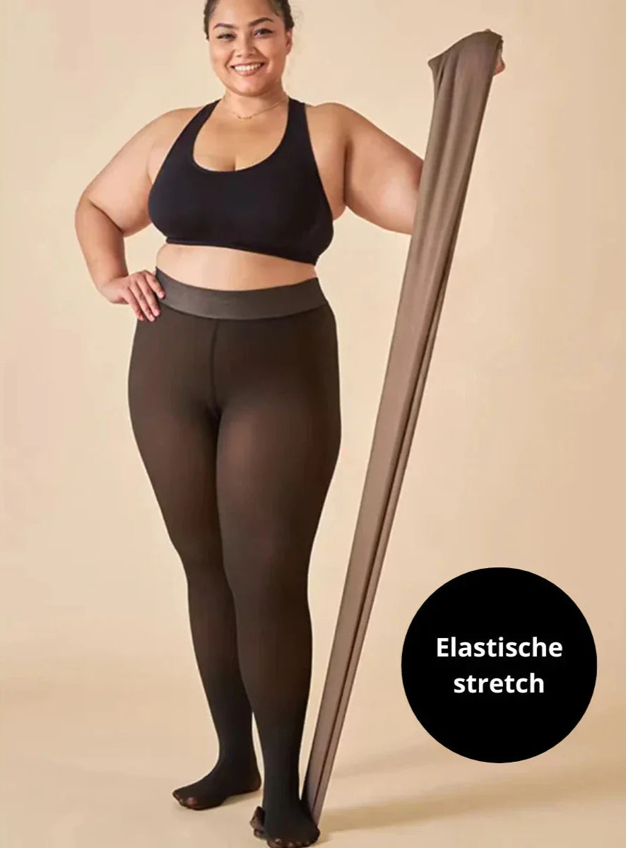 Julia | SlimFit Lined Fleece Tights