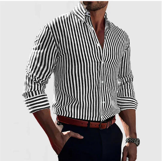 Riley | Smart Striped Shirt