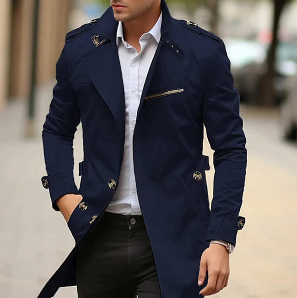 Mark | Elegant Trench Coat for Men