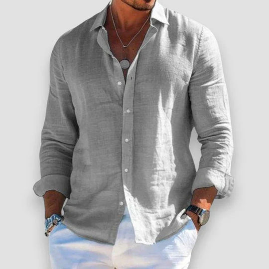 Marius | Premium Linen Casual Shirt