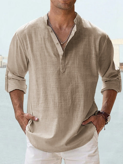 Arian | Breathable Linen Shirt