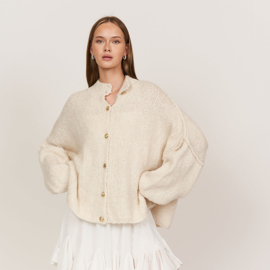CozyGlam - Oversized Cardigan