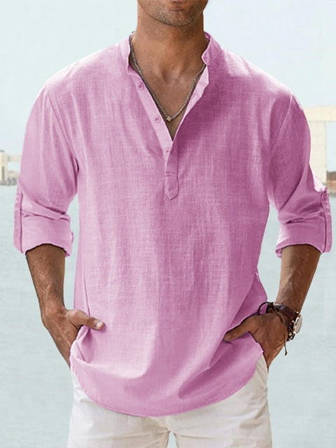 Arian | Breathable Linen Shirt