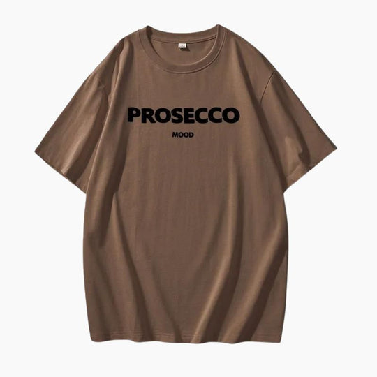 Prosecco Mood - Trendy Oversized T-Shirt