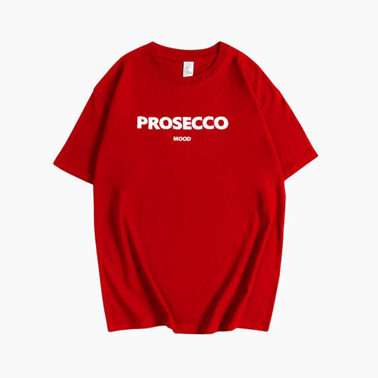 Prosecco Mood - Trendy Oversized T-Shirt