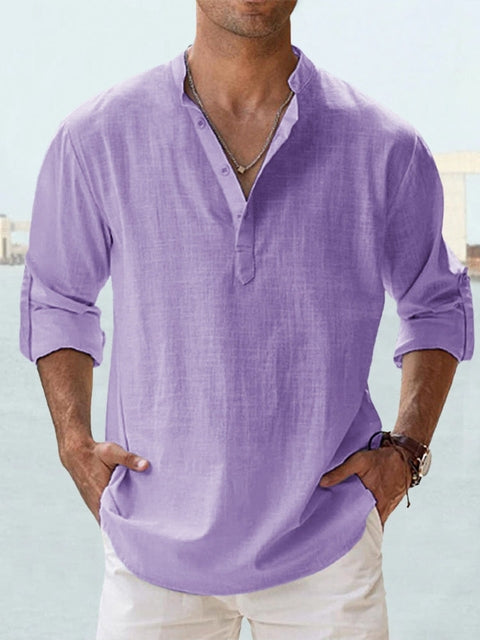 Arian | Breathable Linen Shirt