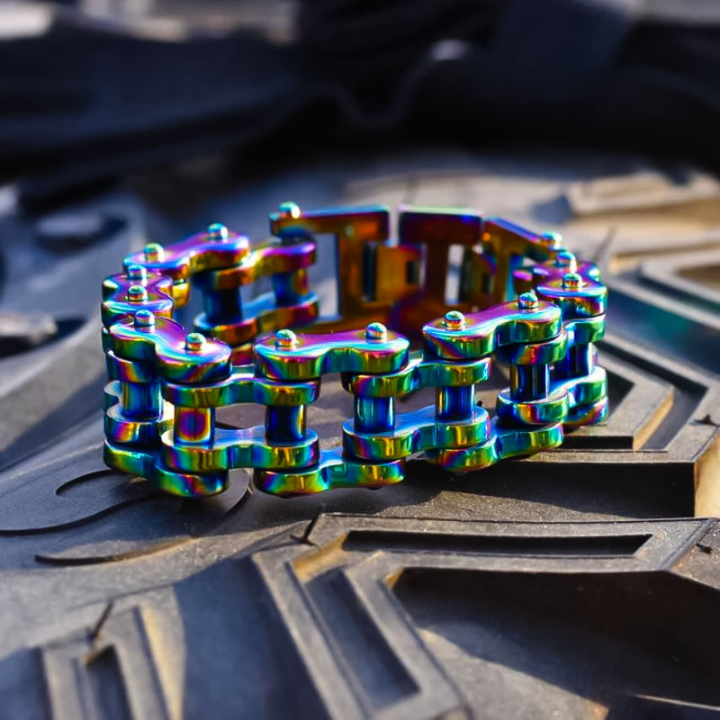 Felix | Vintage Motorcycle Chain Bracelet