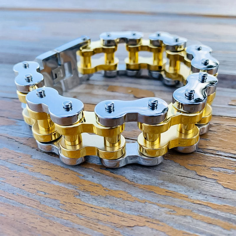 Felix | Vintage Motorcycle Chain Bracelet